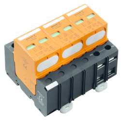 Weidmuller 1351870000 VPU I 3 400V/25KA Исполнение: Низкое напряжение, без контакта дистанционной сигнализации, TN-C