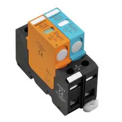 Weidmuller 1352250000 VPU I 1+1 280V/12,5KA Исполнение: Низкое напряжение, без контакта дистанционной сигнализации, TN