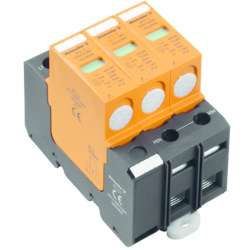 Weidmuller 1352340000 VPU I 3 400V/12,5KA Исполнение: Низкое напряжение, без контакта дистанционной сигнализации, TN-C