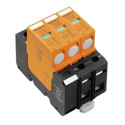 Weidmuller 1352790000 VPU II 3 LCF 280V/40KA Исполнение: Низкое напряжение, без контакта дистанционной сигнализации, TN-C, IT без N