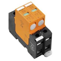 Weidmuller 1352850000 VPU II 2 400V/40KA Исполнение: Низкое напряжение, без контакта дистанционной сигнализации, TN-C, TN-S