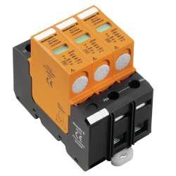 Weidmuller 1352880000 VPU II 3 400V/40KA Исполнение: Низкое напряжение, без контакта дистанционной сигнализации, TN-C, IT без N