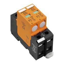 Weidmuller 1352970000 VPU II 2 600V/25kA Исполнение: Низкое напряжение, без контакта дистанционной сигнализации, TN-C, TN-S