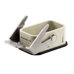 Weidmuller 1354950000 HDC HQP ALU CS Исполнение: HDC - корпус, Типоразмер: HQ, Вид защиты: IP65, Проходной корпус, Поперечная скоба для фиксации на нижней части, Стандартный