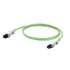 Weidmuller 1376510020 IE-C5DD4UG0020A2DA2D-E Исполнение: Тросовый кабель, PROFINET, RJ45 IP 20 с защитной заглушкой, RJ45 IP 20 с защитной заглушкой, Кат.5 (ISO/IEC 11801) / кат.5e (TIA T568-B), Полиуретан, 2 m
