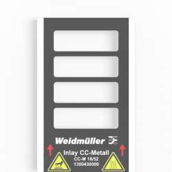 Weidmuller 1390430000 INLAY CC-M 18/52