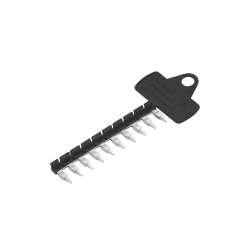 Weidmuller 1391630000 ZQV 1.5N/R6.4/10 SW Исполнение: TERMSERIES, Перемычка Weidmuller 1391630000 ZQV 1.5N/R6.4/10 SW Исполнение: TERMSERIES, Перемычка