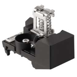 Weidmuller 1402830000 KLBUE 3-8 RC TS35 Исполнение: Зажимная скоба, Зажимная скоба для присоединения экрана, PA 66 GF 30