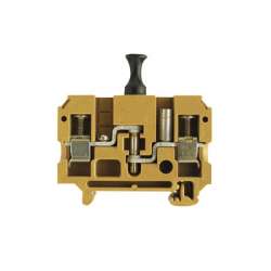 Weidmuller 1404520000 SAKC 10/35 1STB4 KRG Исполнение: SAK-серия, Измерительная клемма с размыкателем, Расчетное сечение: 10 мм.кв, Винтовое соединение, Умеренно желтый, Непосредственный монтаж