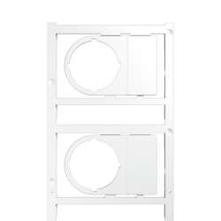 Weidmuller 1428190000 SM 36/18-30 K MC NE WS Исполнение: SwitchMark, Маркировочные элементы для устройств, 36 x 18 мм.кв белый