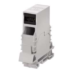 Weidmuller 1438180000 IE-TO-USB-AB Исполнение: Монтажная рейка - розетка, USB, IP20