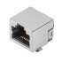 Weidmuller 1455220000 IE-PCB-RJ45-SMD-C5-AI Исполнение: Гнездо RJ45 для печатной платы, Cat.5 (ISO/IEC 11801), 90°, Соединение под пайку для поверхностного монтажа, IP20
