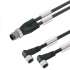Weidmuller 1466360300 SAIL-ZW-M8BW-3-3.0V Исполнение: Концентратор сигналов, контрольная линия, Соединительная линия, M12/M8, Number of poles : 3, 3 m, Двухжильный провод, Экранированный: Нет, Светодиод: Нет, Материал оболочки: ПВХ, Галогены: Да