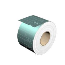 Weidmuller 1487680000 THM ET 200SP 12.8/31 TU Исполнение: THM, Маркировочные элементы для устройств, 12.8 x 31 мм.кв Siemens, бирюзовый