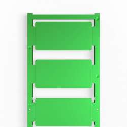 Weidmuller 1488370000 CC 30/60 MC NE GN Исполнение: ClipCard, Маркировочные элементы для устройств, 30 x 60 мм.кв Держатель CC-H 30/60, зеленый