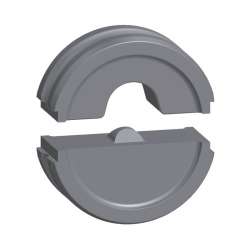 Weidmuller 1500700000 ES MTR35 DIN 35 Исполнение: 35 мм.кв, Обжим с выемкой