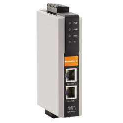 Weidmuller 1504470000 IE-GWT-MB-2TX-1RS232/485 Исполнение: Modbus TCP/Modbus Seriell Gateway, 2x RJ45, 1x DB9 для RS-232, 1x блок зажимов для RS-422/485, IP30, -40 °C...75 °C