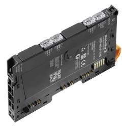 Weidmuller 1510690000 UR20-4AO-UI-16-HD Исполнение: Вынесенный модуль ввода-вывода, IP20, Аналоговые сигналы, Выход, Ток/напряжение, 4-канальный