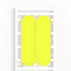 Weidmuller 1520940000 CC 85/27 MC NE GE Исполнение: ClipCard, Маркировочные элементы для устройств, 85 x 27 мм.кв желтый