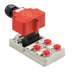 Weidmuller 1542580000 SAI-4-M-MVV-M12 S-COD Исполнение: Концентратор сигналов, пассивный распределитель, M12, Вариант с крышкой, Да