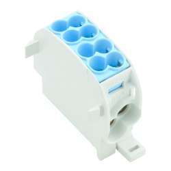 Weidmuller 1560670000 WPD 101 2X25/2X16 BL Исполнение: W-серия, Распределительный блок, Расчетное сечение: Винтовое соединение, TS 35 Weidmuller 1560670000 WPD 101 2X25/2X16 BL Исполнение: W-серия, Распределительный блок, Расчетное сечение: Винтовое соединение, TS 35