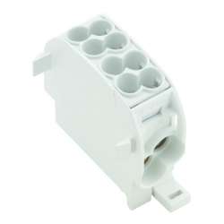 Weidmuller 1560730000 WPD 101 2X25/2X16 GY Исполнение: W-серия, Распределительный блок, Расчетное сечение: Винтовое соединение, TS 35