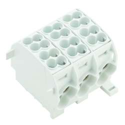 Weidmuller 1561130000 WPD 301 2X25/2X16 3XGY Исполнение: W-серия, Распределительный блок, Расчетное сечение: Винтовое соединение, TS 35 Weidmuller 1561130000 WPD 301 2X25/2X16 3XGY Исполнение: W-серия, Распределительный блок, Расчетное сечение: Винтовое соединение, TS 35