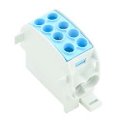 Weidmuller 1561640000 WPD 102 2X35/2X25 BL Исполнение: W-серия, Распределительный блок, Расчетное сечение: Винтовое соединение, TS 35