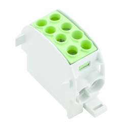 Weidmuller 1561670000 WPD 102 2X35/2X25 GN Исполнение: W-серия, Распределительный блок, Расчетное сечение: Винтовое соединение, TS 35