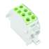 Weidmuller 1561670000 WPD 102 2X35/2X25 GN Исполнение: W-серия, Распределительный блок, Расчетное сечение: Винтовое соединение, TS 35