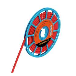 Weidmuller 1568251509 CLI C 1-3 RT/SW 2 CD Исполнение: CableLine, Маркировка проводов и кабелей, 1 - 5 мм.кв 3 x 4.2 мм.кв красный