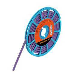 Weidmuller 1568251524 CLI C 1-3 VI/SW 7 CD Исполнение: CableLine, Маркировка проводов и кабелей, 1 - 5 мм.кв 3 x 4.2 мм.кв фиолетовый