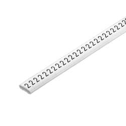 Weidmuller 1568301530 CLI M 2-4 WS/SW 9 CD Исполнение: CableLine, Маркировка проводов и кабелей, 10 - 317 мм.кв 4 x 11.3 мм.кв белый