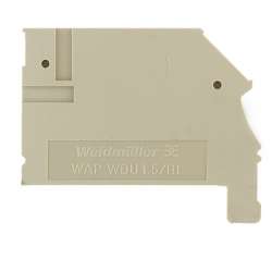 Weidmuller 1577320000 WAP WDU1.5/BLZ/ZA Исполнение: W-серия, Концевая пластина