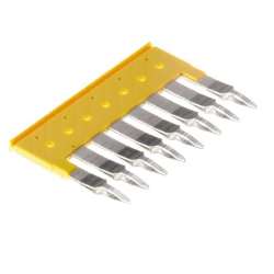 Weidmuller 1609010000 ZQV 4/8 GE Исполнение: Аксессуар, Перемычка, 32 A