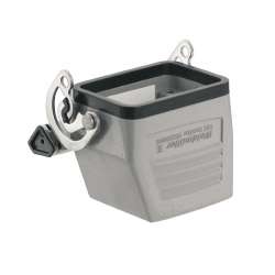 Weidmuller 1653200000 HDC 06B KLU 1PG16G Исполнение: HDC - корпус, Типоразмер: 3, Вид защиты: IP65, Корпус соединения, Продольная скоба для фиксации на нижней части, Стандартный, Типоразмер кабельных вводов: PG 16