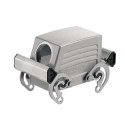 Weidmuller 1654750000 HDC 10B TSBO 1PG16G Исполнение: HDC - корпус, Типоразмер: 4, Вид защиты: IP65, Вход кабеля сбоку, Корпус для вилки, Поперечная скоба для фиксации на верхней части, Стандартный, Типоразмер кабельных вводов: PG 16