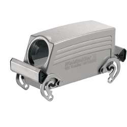 Weidmuller 1661880000 HDC 24B TSBO 1PG29G Исполнение: HDC - корпус, Типоразмер: 8, Вид защиты: IP65, Вход кабеля сбоку, Корпус для вилки, Поперечная скоба для фиксации на верхней части, Стандартный, Типоразмер кабельных вводов: PG 29