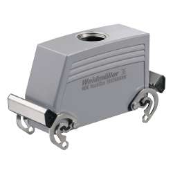 Weidmuller 1662100000 HDC 64D TOBO 1PG29G Исполнение: HDC - корпус, Типоразмер: 8, Вид защиты: IP65, Вход кабеля сверху, Корпус для вилки, Поперечная скоба для фиксации на верхней части, высокий, Типоразмер кабельных вводов: PG 29