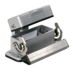 Weidmuller 1664060000 HDC 10A ADLU Исполнение: HDC - корпус, Типоразмер: 2, Вид защиты: IP65, Проходной корпус, Продольная скоба для фиксации на нижней части, Стандартный, с крышкой