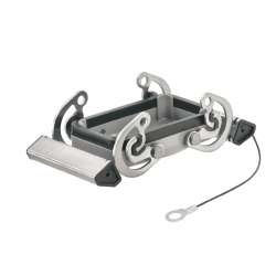 Weidmuller 1665240000 HDC 10B DMDQ 2QB Исполнение: HDC - корпус, Типоразмер: 4, Вид защиты: IP65, Крышка для верхней части корпуса, Поперечная скоба для фиксации на нижней части, Стандартный