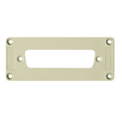 Weidmuller 1666460000 ADS/16-1/50 Исполнение: Промышленный разъем, Аксессуар, Адаптерная пластина, Типоразмер: 6, Пластмасса, серый, 6