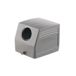 Weidmuller 1667120000 HDC 32B TSLU 1PG29G Исполнение: HDC - корпус, Типоразмер: 10, Вид защиты: IP65, Вход кабеля сбоку, Корпус для вилки, Продольная скоба для фиксации на нижней части, Стандартный, Типоразмер кабельных вводов: PG 29