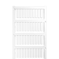 Weidmuller 1680411044 TM-I 20 MC NE WS Исполнение: TM-I, Вставные маркировочные элементы, 20 x 4 мм.кв белый