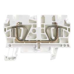 Weidmuller 1683640000 ZDU 4 WS Исполнение: Проходная клемма, Пружинное соединение, 4 мм.кв, 800 V, 32 A, белый