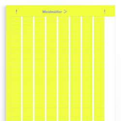 Weidmuller 1686381687 LM MT300 20/8 GE Исполнение: LaserMark, Маркировочные элементы для устройств, 20.3 x 8 мм.кв желтый