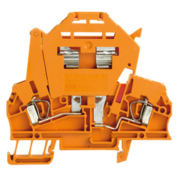 Weidmuller 1686470000 ZSI 2.5 OR Исполнение: Z-серия, Клемма с предохранителем, Расчетное сечение: 2.5 мм.кв, Пружинное соединение, Непосредственный монтаж