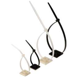 Weidmuller 1697920000 CB 290/4.5 BLACK Исполнение: Соединитель кабеля, Длина x Ширина: 290 x 4.8 мм.кв Полиамид 66, 220 N