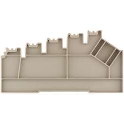 Weidmuller 1698180000 AP ZRV1.5 DB Исполнение: Z-серия, Концевая пластина