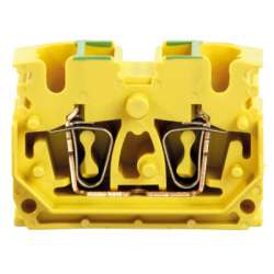 Weidmuller 1704720000 ZDUB 2.5-2/4AN/DB GE Исполнение: Z-серия, Проходная клемма, Расчетное сечение: 2.5 мм.кв, Пружинное соединение, желтый, Непосредственный монтаж